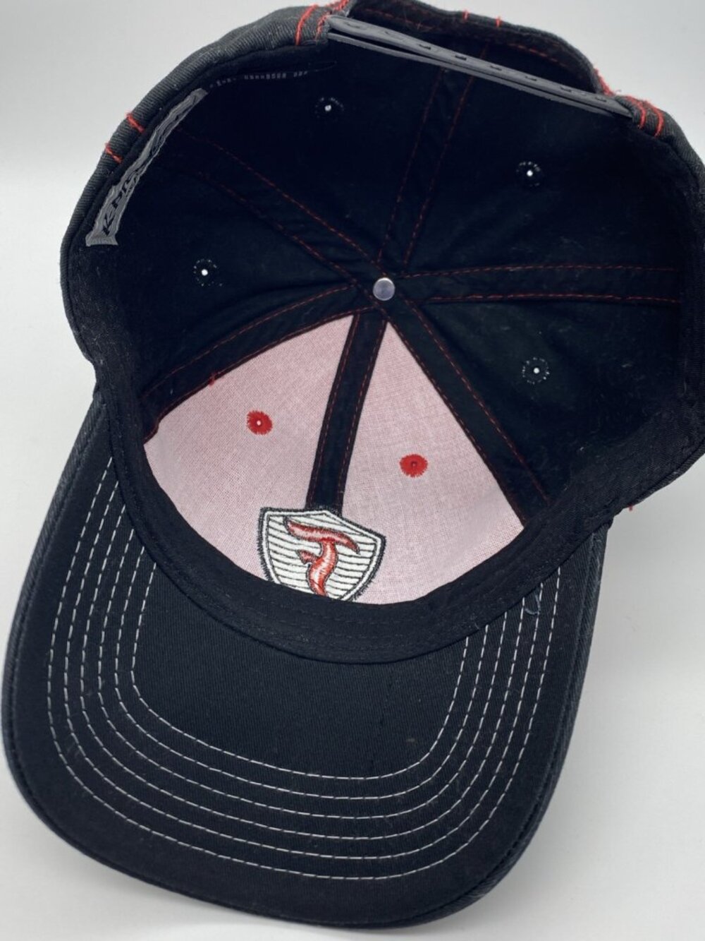 Firestone Logo Bland Red Cap Hat Snap-back K-Products - Picture 9 of 10